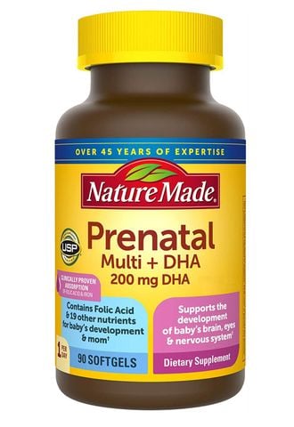 Vitamin bầu Nature Made Prenatal Multi DHA Mỹ