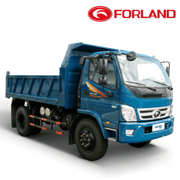  FORLAND FD120 4WD - XE BEN THACO 2 CẦU 6.5 TẤN 5.4 KHỐI, CẦU LÁP 
