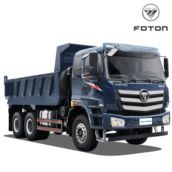  XE BEN 3 CHÂN AUMAN D240 12 TẤN 10 KHỐI (CẦU DẦU, 2 CẤP) 