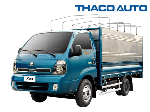  Kia K250 - Thùng Mui Bạt 3 Bửng - 1.490kg - 2.490kg 