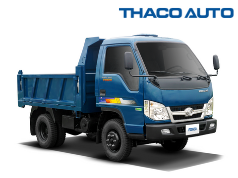  XE BEN 1 CẦU 2.5 TẤN 2 KHỐI THACO FORLAND FD490 