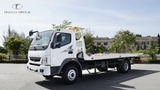  Xe kéo chở xe sàn trượt kéo xe Fuso FA 140L 