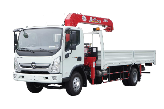  Xe tải cẩu Ollin S720 7 tấn gắn cẩu Unic V343K 