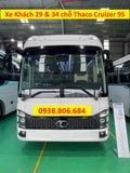  XE KHÁCH THACO CRUIZER 95S 29 & 34 CHỖ NGỒI 2025 ĐỘNG CƠ 270 THÂN DÀI 9M5 