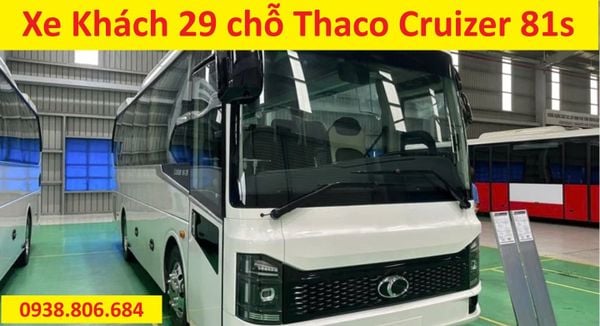  Xe khách 29 chỗ Thaco Cruizer 81S 