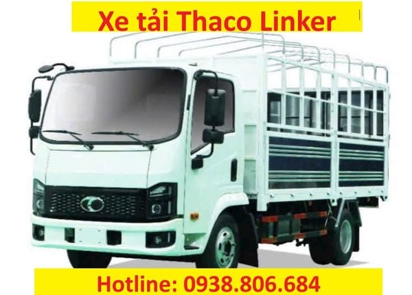  XE TẢI 3.5 TẤN THACO LINKER T2-7.5- THÙNG MUI BẠT 
