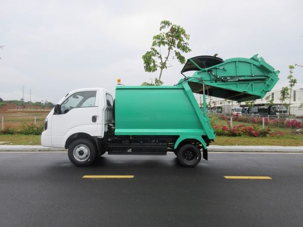  XE ÉP RÁC NEW KIA FRONTIER K250B - ER1 TẢI TRỌNG 1600KG SỐ KHỐI 3,3 KHỐI 