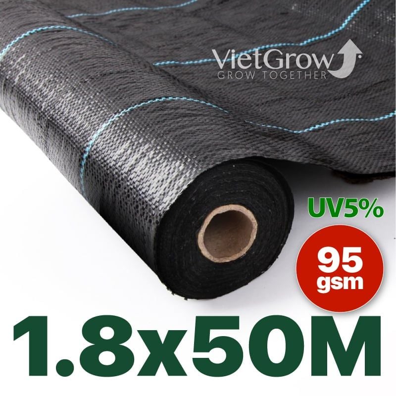  Lưới chống cỏ CROCO kích thước 1.8x50m 