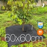  Lưới Vải Chống Cỏ Tấm Vuông Cắt Sẵn 60cmx60cm 