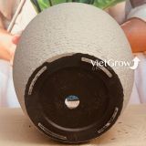  Chậu giả đá màu xám đường kính 37cm - FLORAL DX4 