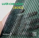  Lưới Che nắng CROCO - Cuộn Xanh đen 