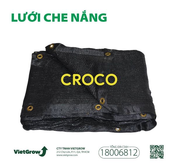 Lưới Che nắng cao cấp CROCO - Đen