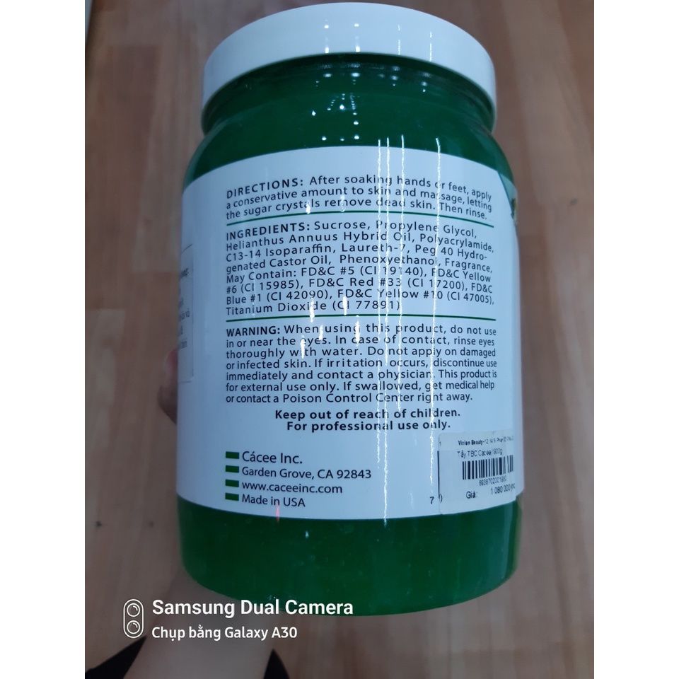  Kem tẩy tế bào chết Cacee 1900g (NA5797) 