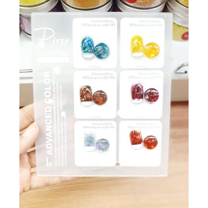  Set Gel Nhũ Hổ Phách Huaxi 6 Màu Siêu Hot (SO1683) 