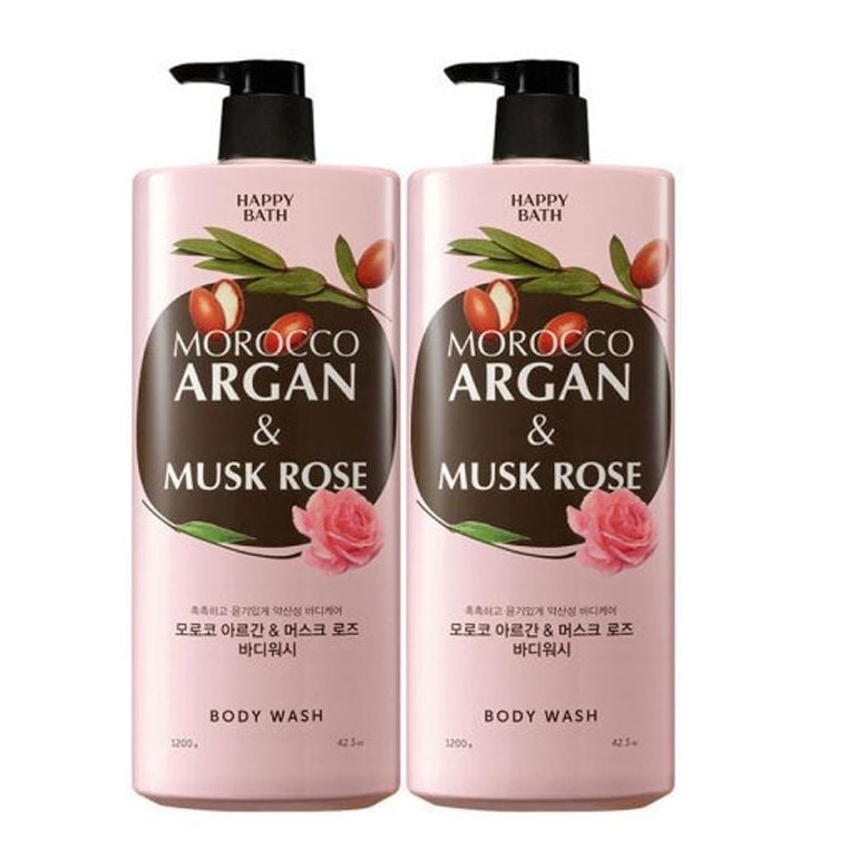  Sữa tắm Happy Bath Morocco Argan 1200g (MP8724  MP8725) 