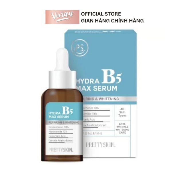  Serum phục hồi dưỡng trắng B5 PrettySkin 50ml (MP9164) 