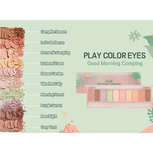  Màu mắt Etude Play Color Eyes (Good Morning Camping) - MP8529 