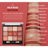  Màu mắt 12 ô Clio A.Black Glam Change Multi Palette #02 (MP8218) 