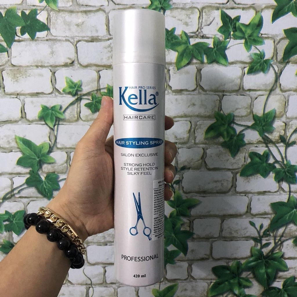  Keo xịt tóc Kella mềm 420ml (MP3838) 