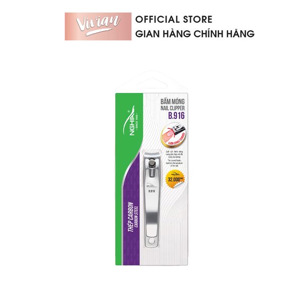 Bấm móng B.916 Kềm Nghĩa thép chuyên dụng