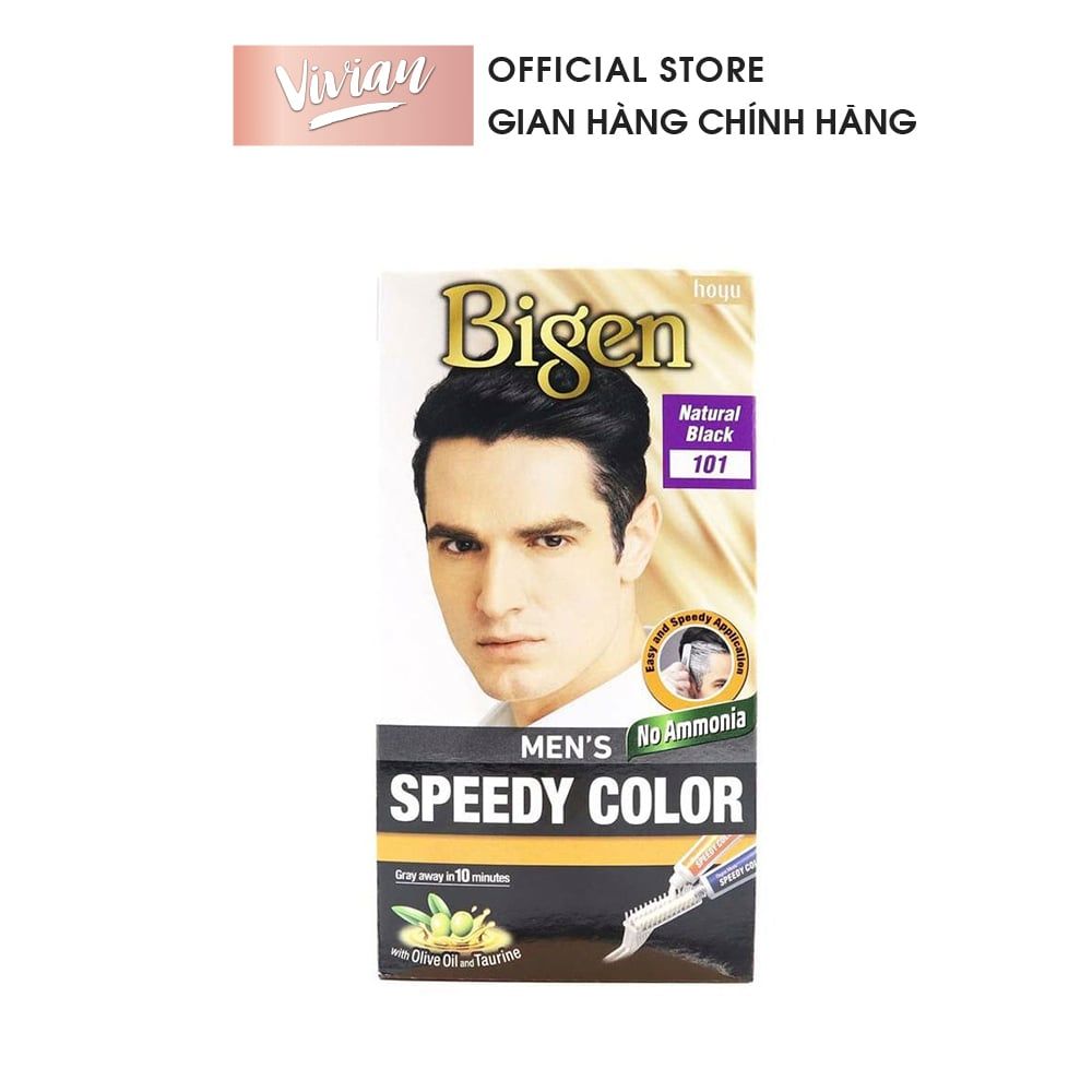  Thuốc Nhuộm Tóc phủ bạc Bigen Men’s Speedy Color 80ml (TO0857 TO0858 TO0859) 
