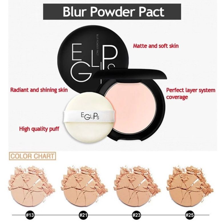  Phấn phủ siêu mịn Eglips Blur Powder Pact (MP8127) 