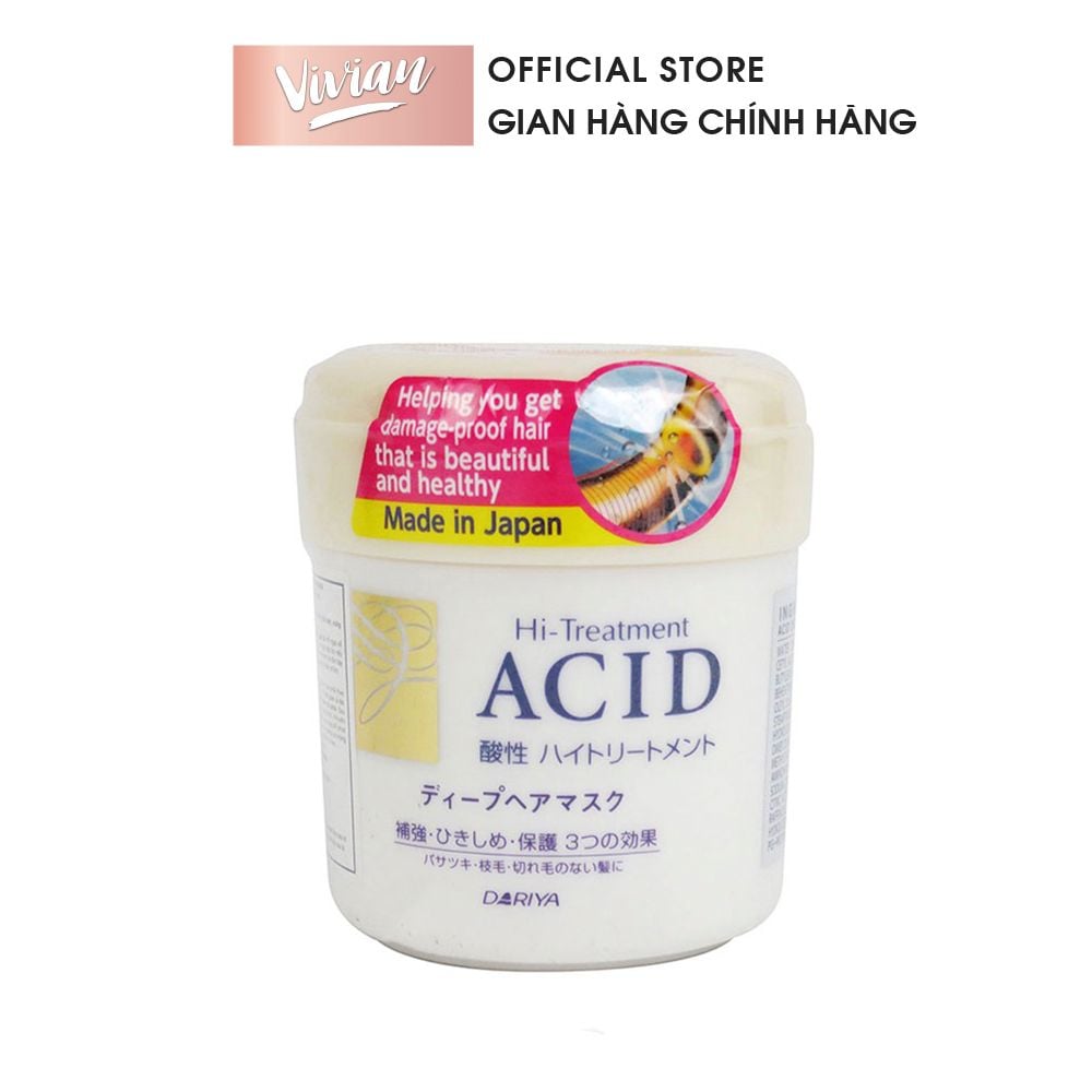  Hấp dầu phục hồi Dariya Hi-Treatment Acid 350ml - MP8439 