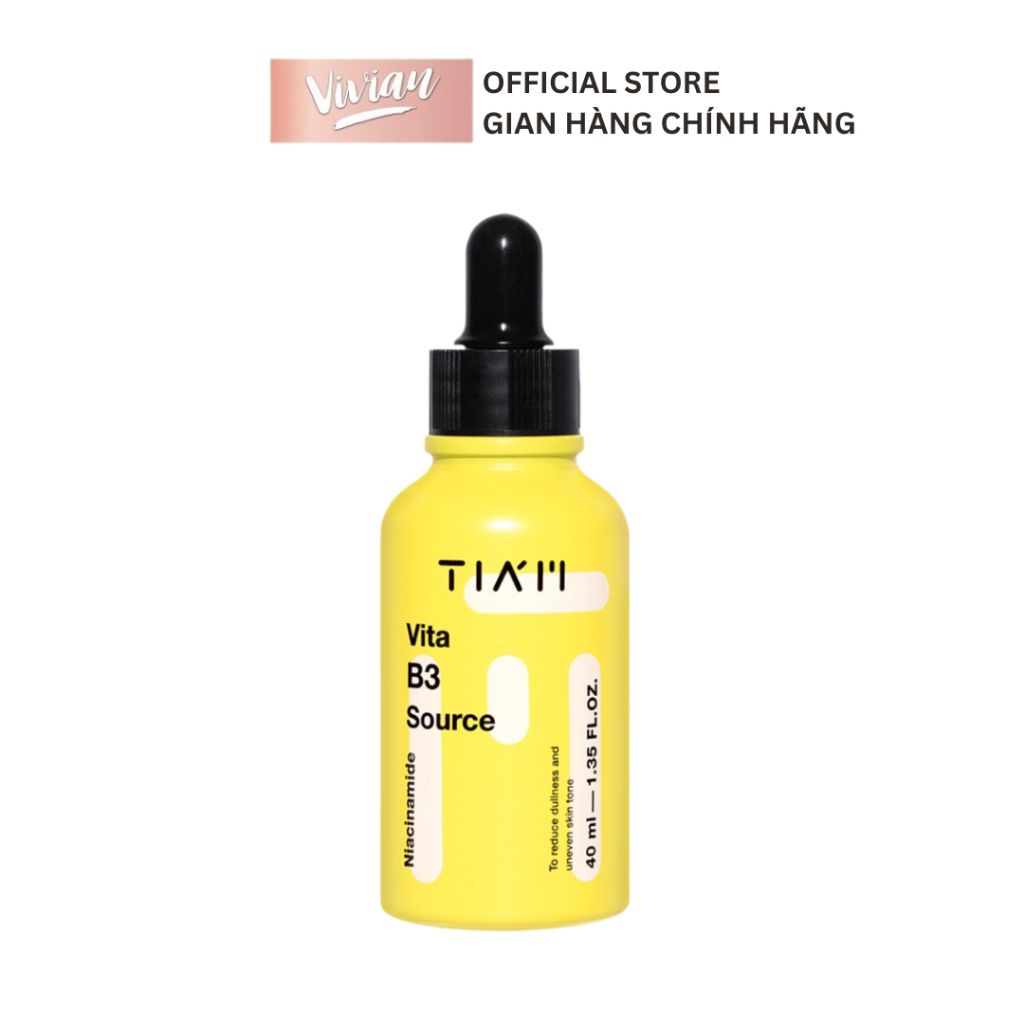  Serum TIA'M dưỡng sáng, phục hồi cho da mụn Tia'm Vita B3 Source 40ml (MP9174) 