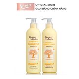  Gội, xả Biotin & Collagen Vàng - phục hồi tóc hư tổn 500ml (MP7809) 