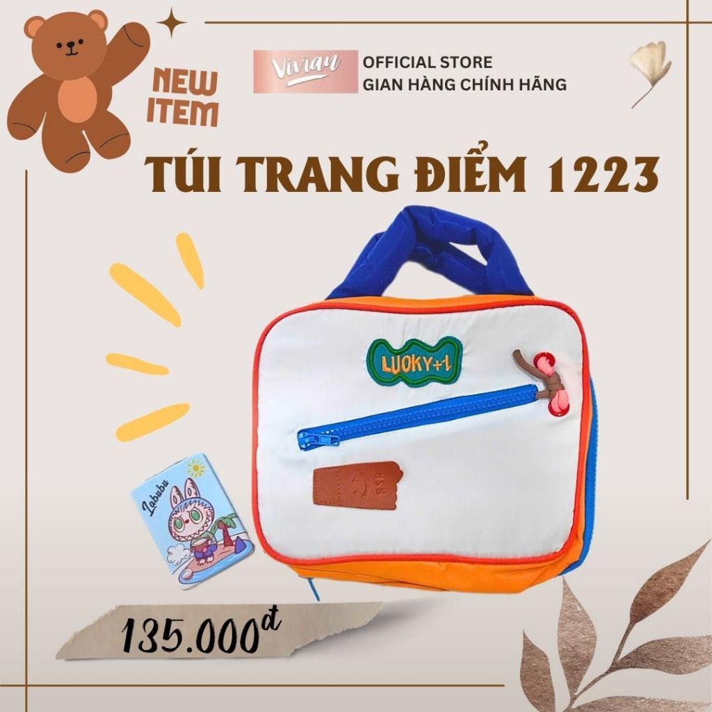  Túi trang điểm 1223# (MP9383) 