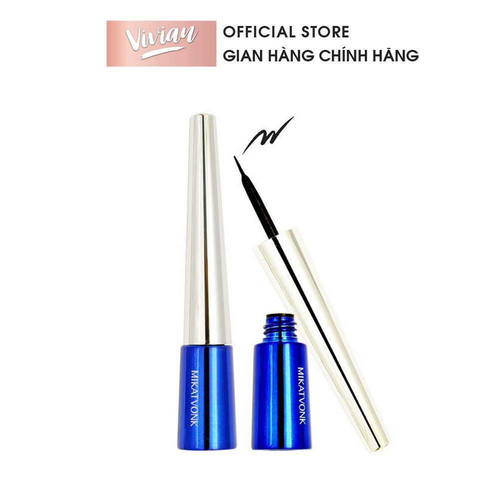  Kẻ mắt nước Mik@vonk siêu đen không lem không trôi Hàn Quốc (MP1838) 
