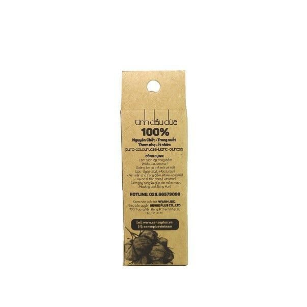  DẦU DỪA LÀM ĐẸP SENSE PLUS NGUYÊN CHẤT 10 ML (MP7187) 