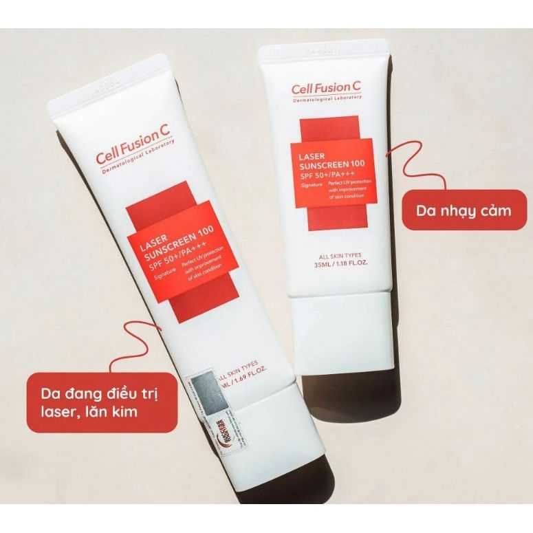  Kem chống nắng ngừa lão hóa Cell Fusion C Laser Sunscreen 100 (50ml) - MP8204 