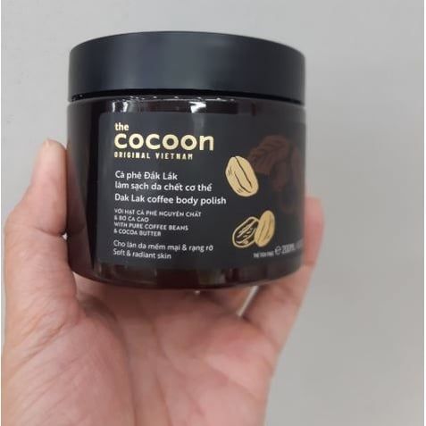  Tẩy tế bào chết toàn thân Cafe CoCoon 200ml - MP8327 