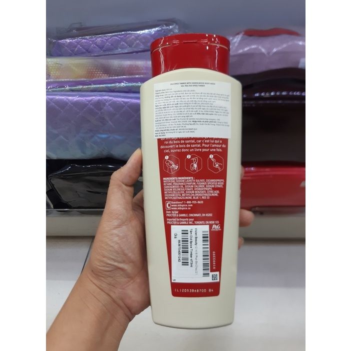  Sữa tắm nam dạng gel Old Spice 473ml (MP5994 MP5995 MP5996 MP5997) 