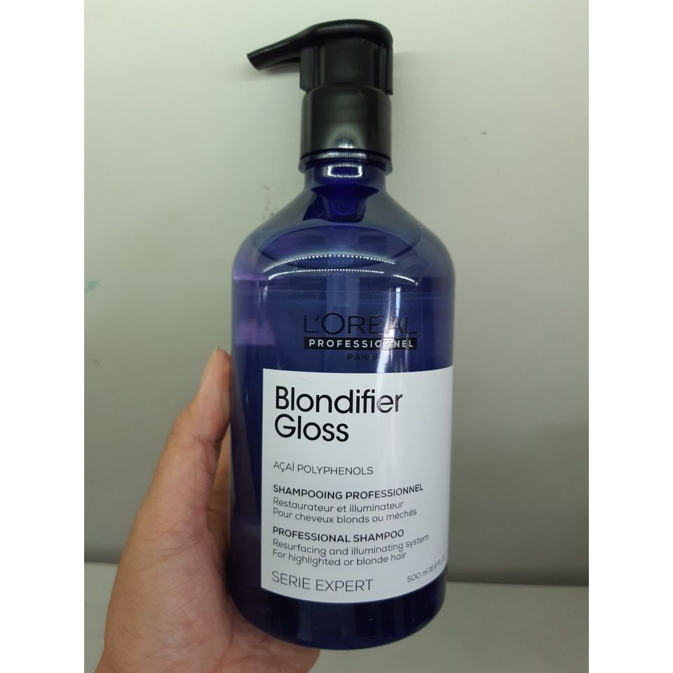  Dầu gội Loreal Blondifier cho tóc tẩy nhuộm 500ml (MP7824) 