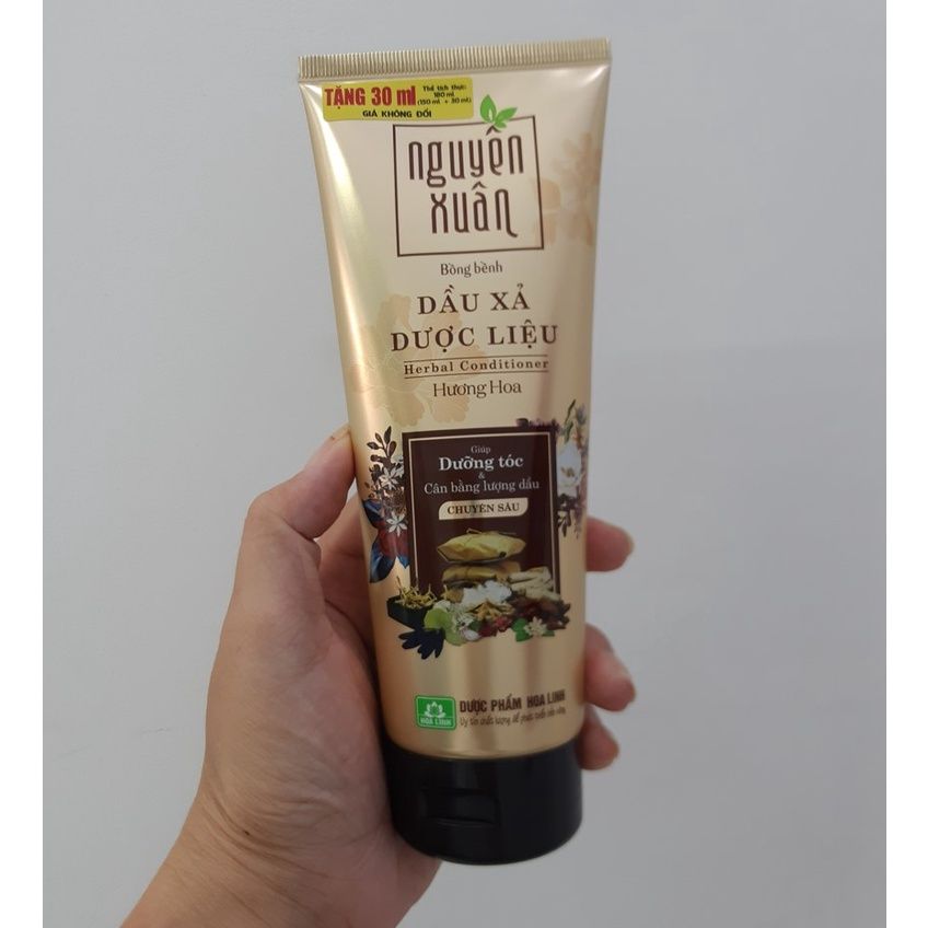  Dầu xả dược liệu Nguyên Xuân bồng bềnh - hương hoa 150ml (MP8215) 