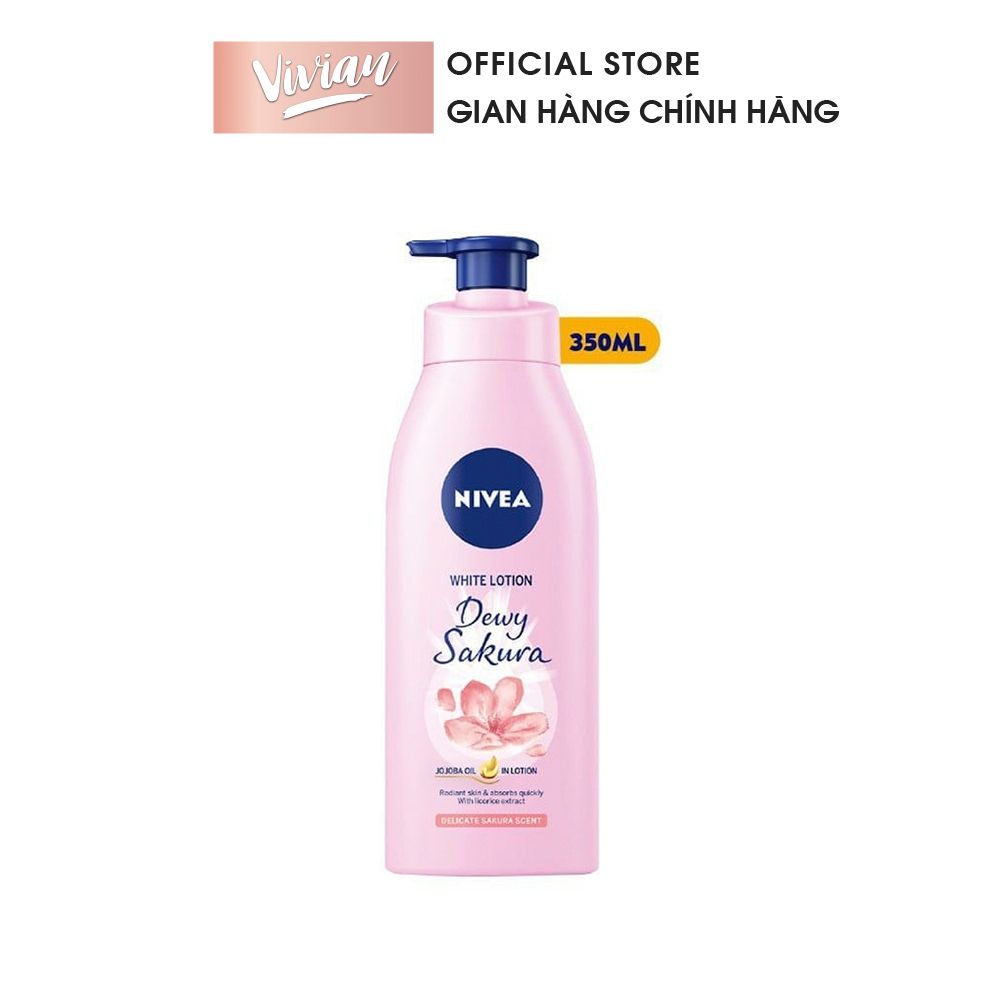  Dưỡng thể Nivea 350ml - hoa anh đào (MP5238) 