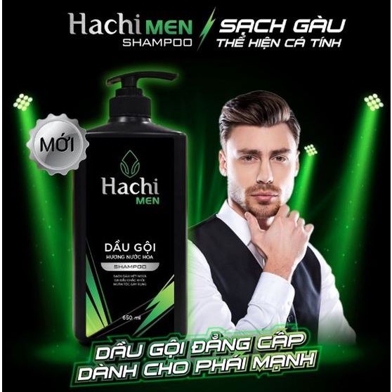  Dầu gội Hachi men 650ml - MP8407 