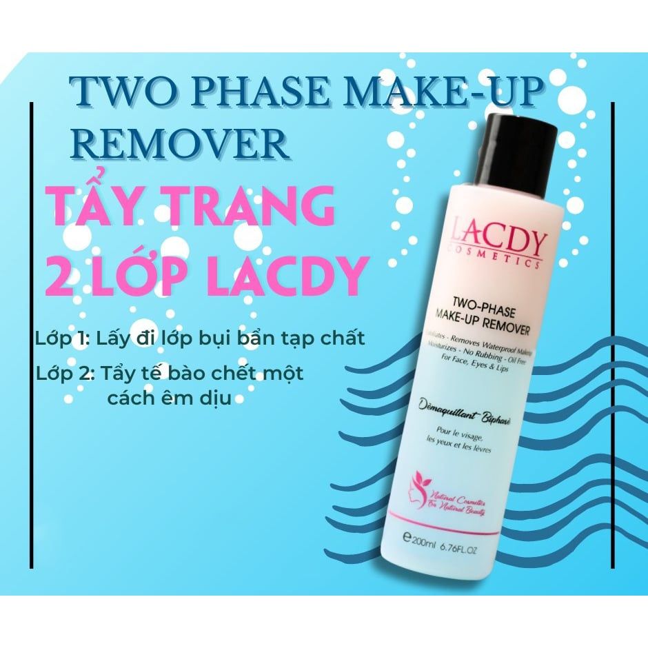  Nước tẩy trang 2 lớp Lacdy 200ml - L503 (MP8751) 
