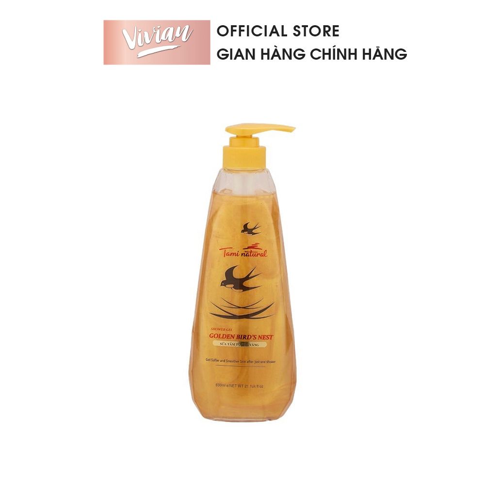  Sữa tắm trắng da tổ yến vàng Tami Natural 600ml (MP7975) 