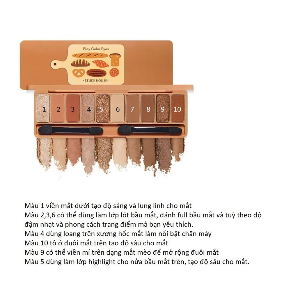  Màu mắt Etude Play Color Eyes (Bakehouse) - MP7991 