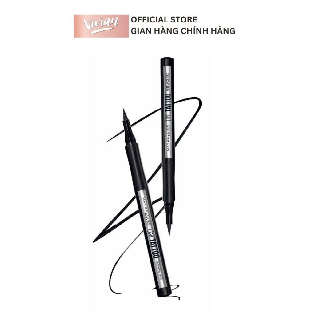  Bút kẻ mắt lâu trôi Maybelline Line Tattoo High Impact (MP8231) 