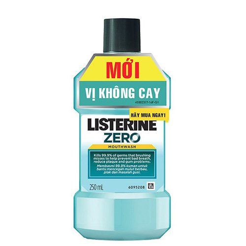  Nước súc miệng Listerine 250ml (không cay) (MP6927) 