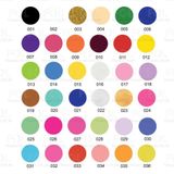  Cọ Nét Gel Fol MÀU TỪ 30-36 (Sơn vẽ nét gel Fol) 