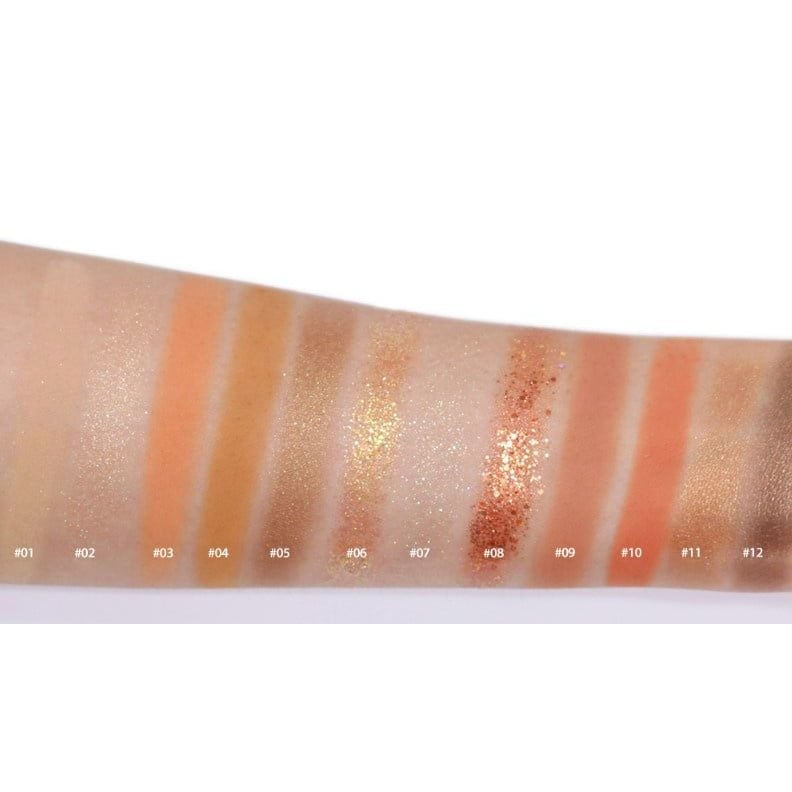  Màu mắt 12 ô Clio A.Black Glam Change Multi Palette #06 (MP8222) 