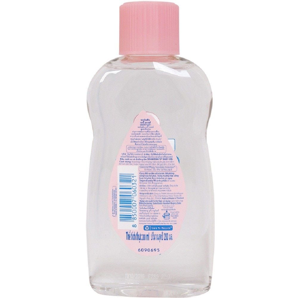  Dầu massage Baby oil Johnson's 200ml (MP0007) 