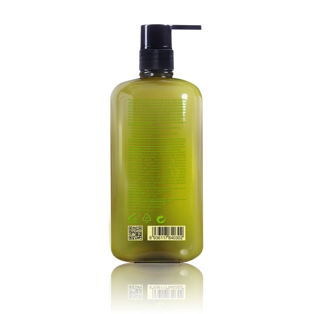  Dầu gội Hachi chiết xuất bưởi cho tóc gãy rụng 500ml (MP8080) 