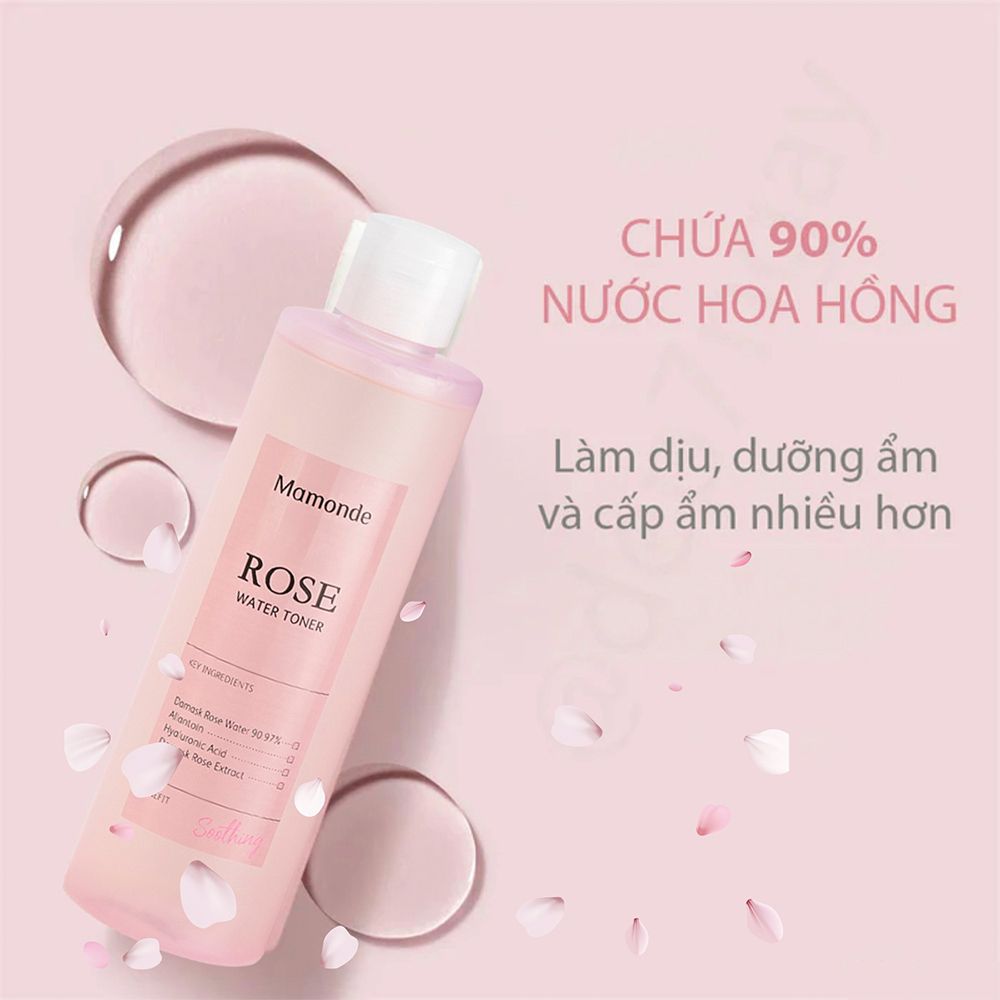  Nước hoa hồng Mamonde Rose 250ml (mẫu mới) - MP8531 