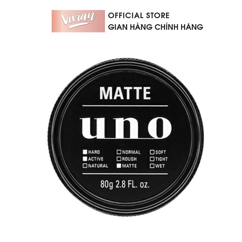  Sáp vuốt tóc UNO SHISEIDO 80g (Matte) - MP8200 